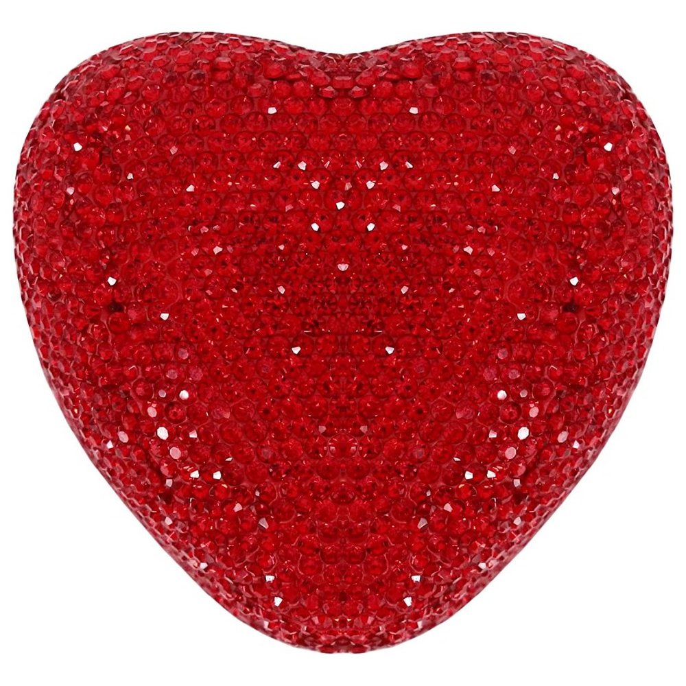NEW Sparkling Swarovski Crystal Rhinestone Heart Bling Jewelry Ring Box … - Picture 8 of 17